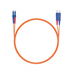 광점퍼코드 OM1 LC SC 멀티모드 2C 숏부트 난연 LSZH 3m, 1개
