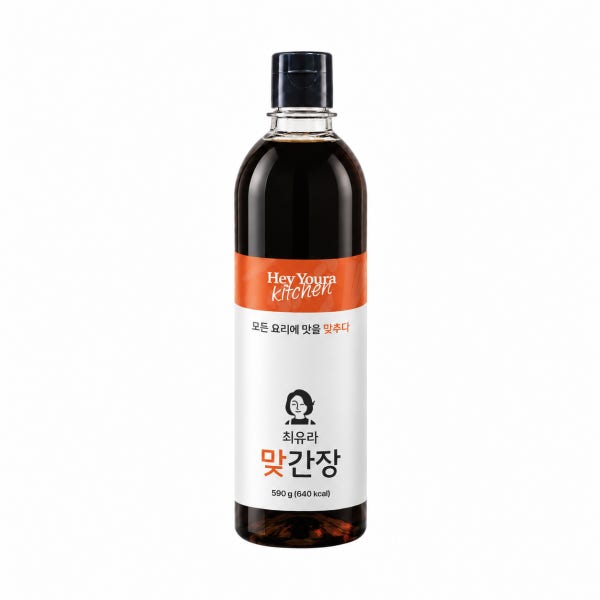 최유라 맞간장 패밀리팩 590g 만능 맛간장 국내산 원재료