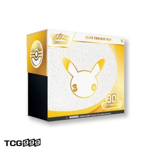 포켓몬카드 북미판 30주년 엘리트트레이너박스 미개봉 1박스 영문판 30th Celebration Elite Trainer Box (ETB) 국내배송