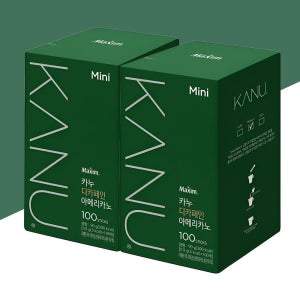 카누 디카페인 아메리카노 미니 100T X 2개