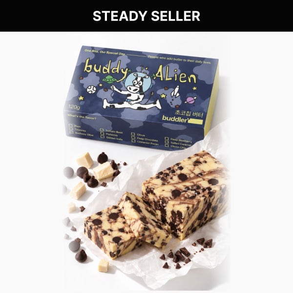 버들러 Buddy: Alien 초코칩 버터 120g