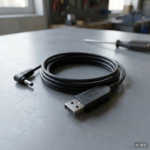 소니 MD 워크맨 호환 USB 충전 케이블 3V