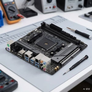 ASRock B550M ITX ac 메인보드 AMD AM4 마더보드