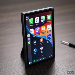 무선 안드로이드 오토 애플 카플레이 7인치 차량용 모니터