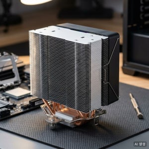 JONSBO CR 1000 EVO ARGB CPU쿨러 4히트파이프 120mm 팬