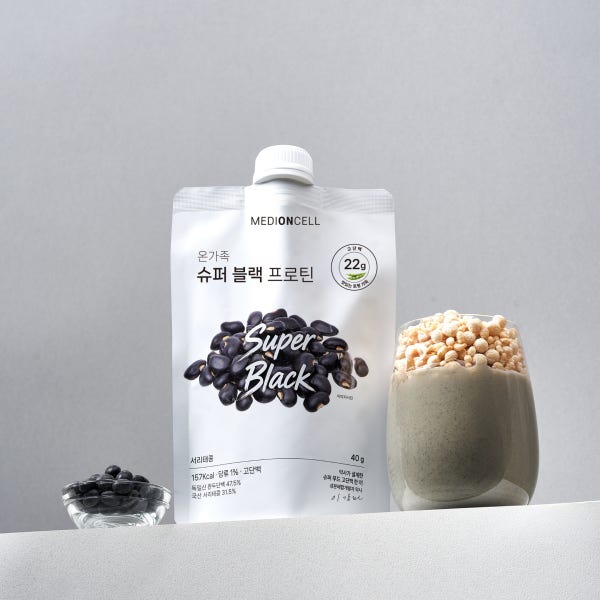 메디온셀 온가족 슈퍼 푸드 식물성 독일완두 고단백 쉐이크(40gx7EA)