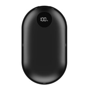 컴우드 양면 발열 LCD 충전식 손난로 보조배터리 5000mAh CW-W5000A
