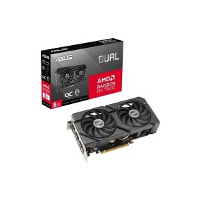 ASUS DUAL 라데온 RX 7600 O8G EVO OC D6 8GB