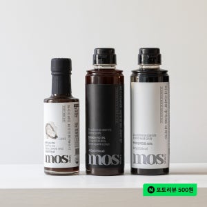 모스스토리 프리미엄 액상조미료 3종 세트 국산콩 양조간장 (참치액, 굴소스, 맛간장)