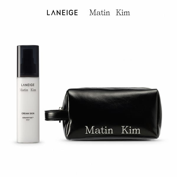 네이버오픈 [라네즈X마뗑킴] 크림스킨 미스트 80ml (+마뗑킴 파우치)
