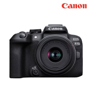 캐논 미러리스 카메라 EOS R10 18-45 KIT 렌즈 키트