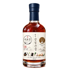 지보간 한식 감칠간장370ml 깊은 감칠맛 끝까지 깔끔하게 만능 맛간장 소스 저염