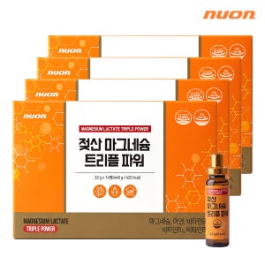 뉴온 젖산 마그네슘 트리플 파워 액상 마시는 마그네슘 14개입, 4개