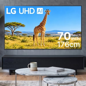 LG전자 4K UHD 스마트 TV UQ7070 176cm(70인치), 스탠드