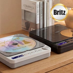 브리츠 BZ-Apack3000 레트로 블루투스스피커 CD플레이어 화이트 블랙