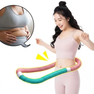 지방 태우는 뱃살 쏙 훌라후프 / 유산소 근력 운동