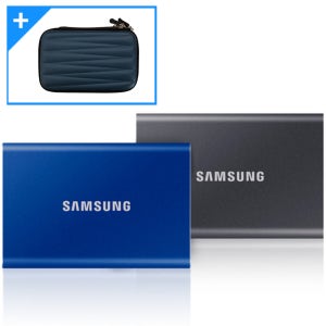 삼성 포터블 외장 SSD T7 외장하드 4TB +파우치