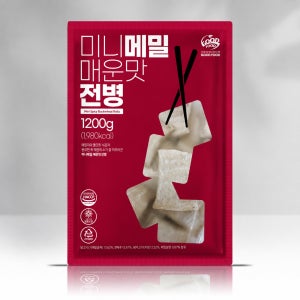 [굿푸드]미니 메밀 매운맛 전병 1200g