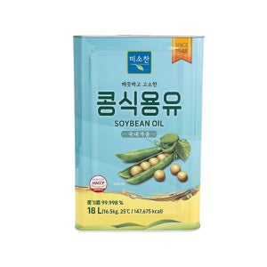 태신푸드 미소찬 콩식용유 18L 업소용 대용량
