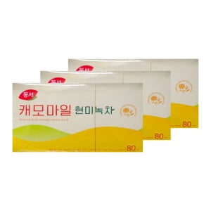 동서 캐모마일 현미녹차 80T x 3개