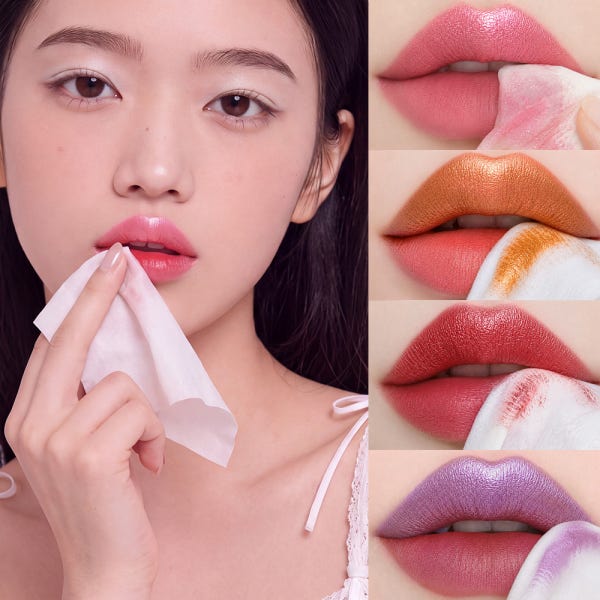 얼리언스 닦아쓰는 3초 립타투 24시간 지워지지않는 티슈오프 글로우 립스테인 4color