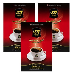 G7 퓨어블랙 라이트 0.9g, 200개입, 3개