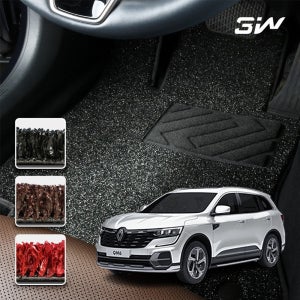 3W 에코라이너 QM6 신소재 POE 매트 잔디 바닥 카매트