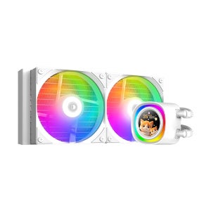 ID-COOLING FX240 LCD 데이븐 (화이트)