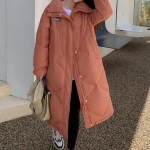 사레노 남성 경량 웰론패딩 빅퀄팅 롱패딩 겨울아우터 XL 자켓