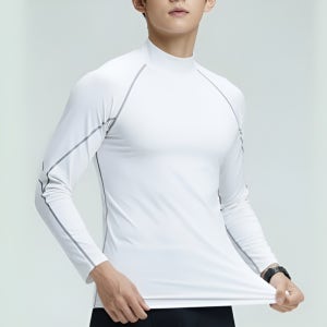 남성 헬스 컴프레션 반목 긴팔티 짐웨어 머슬핏 드라이핏 러닝 등산 이너 운동복
