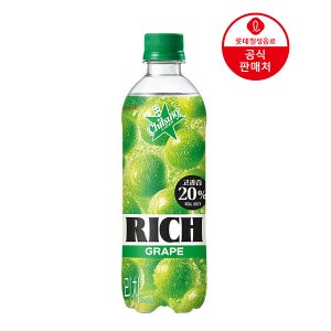 [본사] 칠성사이다 RICH 포도 500ml 12펫