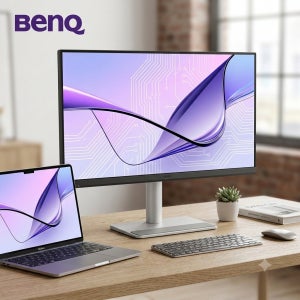 벤큐 MA270S 맥 전용 모니터 27인치 4K UHD IPS C타입 90W PD 충전