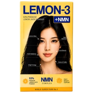 레몬쓰리 NMN 고체레몬즙 레몬3 엔엠엔 정 식약처 안전제조인증