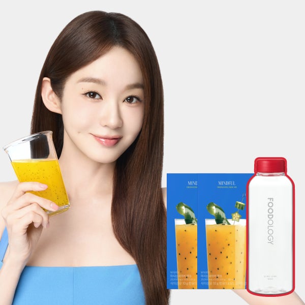 푸드올로지 마시는 파이버맥싱 식이섬유 주스 2박스+보틀