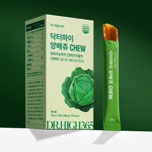 닥터하이 양배츄 chew 젤리스틱 사과맛 14포