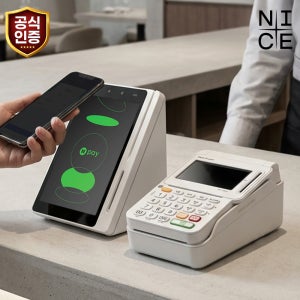 나이스포스 간편결제 큐알결제 네이버커넥트 3인치 카드단말기 NPC-3000