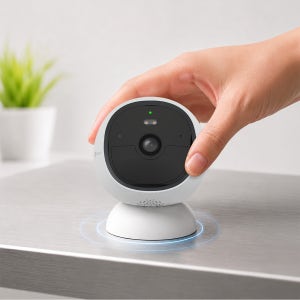 솔리티 SC400 PRO 스마트 무선  탈부착 홈캠 아기 실내카메라 보안카메라 실시간 홈CCTV 앱연동 펫캠
