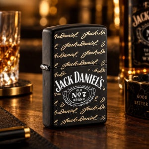 ZIPPO 지포 47416 잭다니엘 (Signature Pattern)