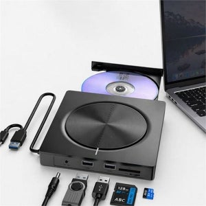 슬림형 외장 cd 롬 휴대용 외장 dvd 롬 드라이브 리더기