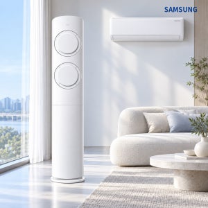 삼성 AI Q9000 2in1 에어컨 19평형+6평형 설치비포함 AF60F19D11WRS