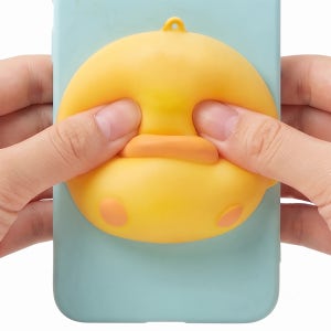 말랑이 케이스 병아리빵 스퀴시 핸드폰케이스 민트, 아이폰14 프로 맥스