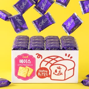 해태제과 에이스 크래커 비스킷 대용량 과자 24g, 74개