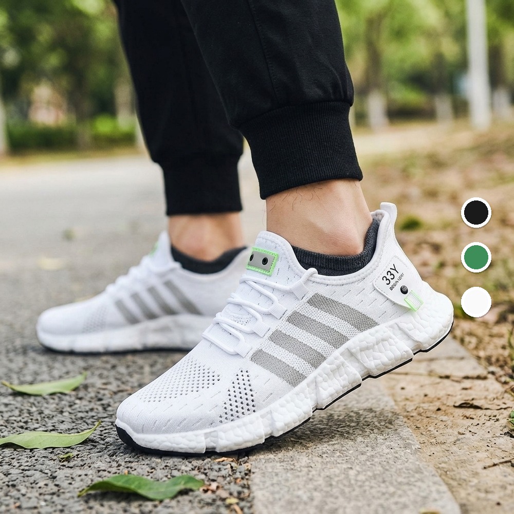 クッションメンズランニングシューズスニーカー快適なランニングシューズライトランニングマシン通気性ランニングシューズ
