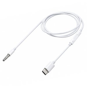 차량 오디오연결 USB C to 3.5mm AUX케이블 1m 3극 볼륨조절리모컨 오디오잭