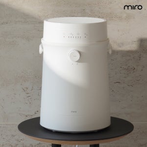 [미로] 자동세척 4L 신생아 가열식 가습기 miro-MSH03 차일드락 스텐 미로팟 무드등 비염 화상방지 신혼가전 감성디자인