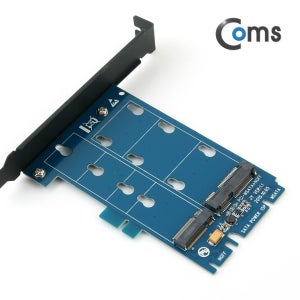 PCI Express 변환 컨버터 M.2 NGFF SSD Key B+M mSATA to PCI-E 4x SATA 15P SATA 7Px2 PC 브라켓 IB956
