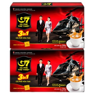 G7 3in1 인스턴트 믹스커피 336g, 2개