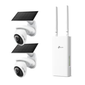 야외사업장 야외시설 무선네트워크 + CCTV Set Tapo C660 KIT + MR100 outdoor 실외보안 농장보안 캠핑장보안 무선공유기