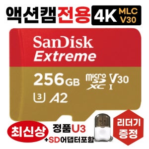 DJI Osmo 360 블박 SD카드 메모리카드 액션캠카메라 4K 256GB MLC V30