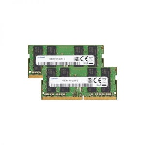삼성전자 32GB (2x16GB) DDR4 3200MHz PC4-25600 (PC4-3200AA) CL22 SODIMM 2Rx8 듀얼 랭크 1.2V 260핀 노트북 및 랩톱용